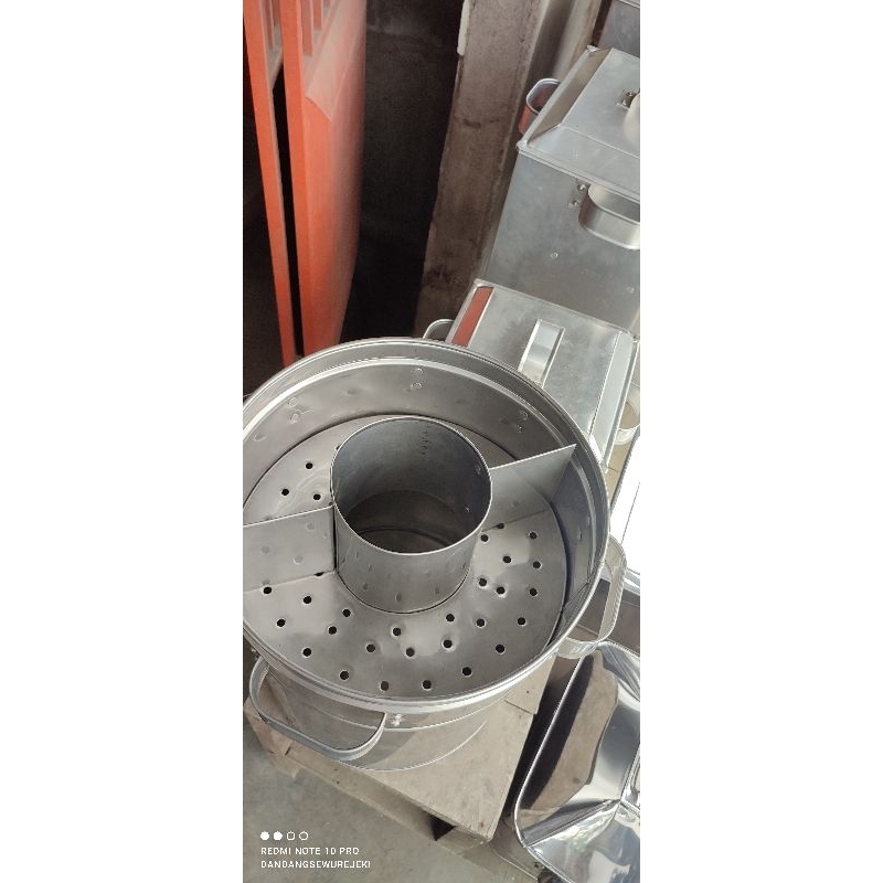 dandang bakso bulat ukuran 30 t. 40 sekat 2 bahan monel anti garam