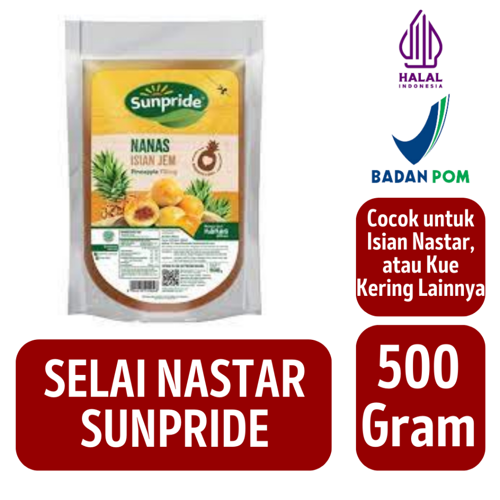 

Selai Nanas Isian Nastar SunPride [500 Gram]