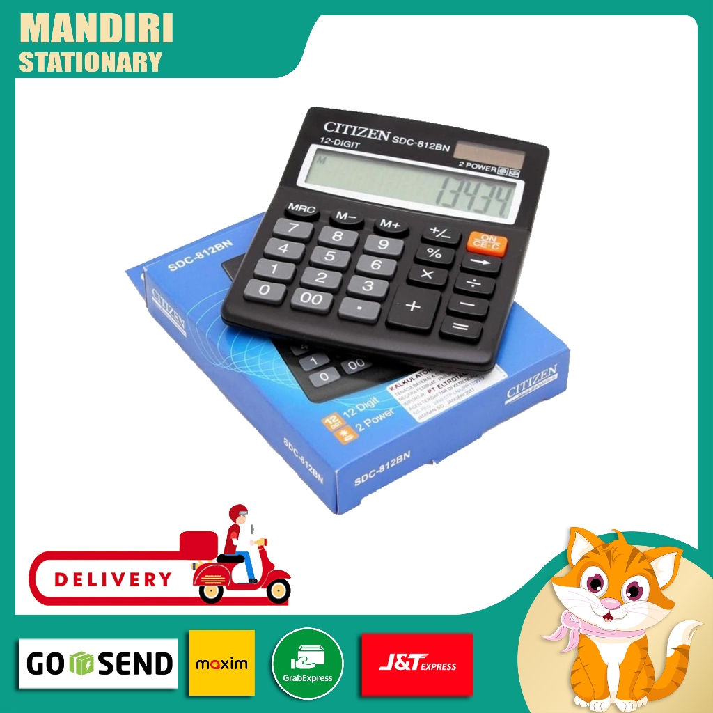 

Kalkulator Citizen SDC-812BN / 12 Digit