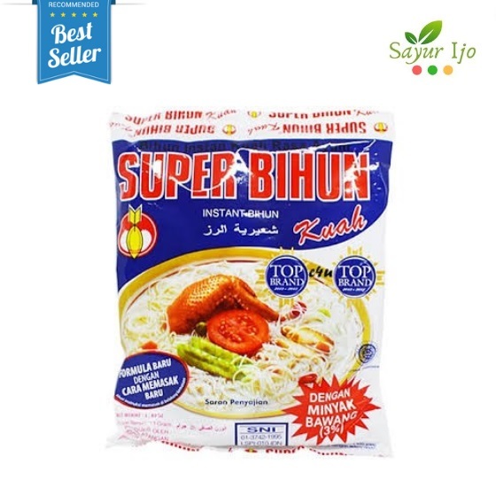 

SUPER BIHUN Kuah Rasa Asli 51 Gram / Bungkus Original Noodle Instant