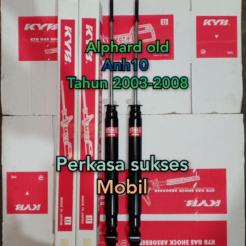 shockbreaker absorber belakang alphard tahun 2003-2007 kayaba japan