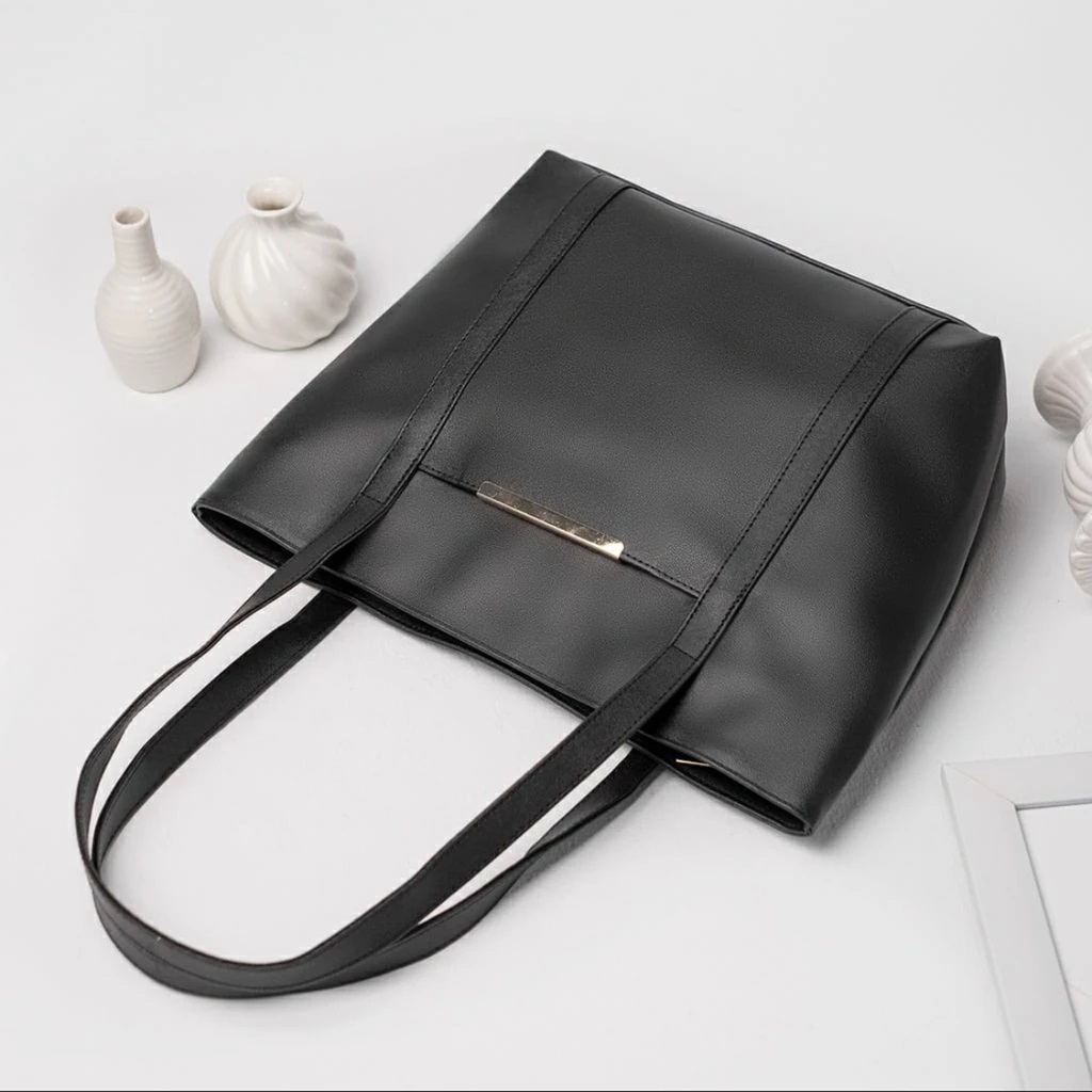 Tas Tote Bag Wanita Kulit - Tote Bag Kulit -Tas wanita - Tas wanita kekinian terbaru - Tas Ibu Penga