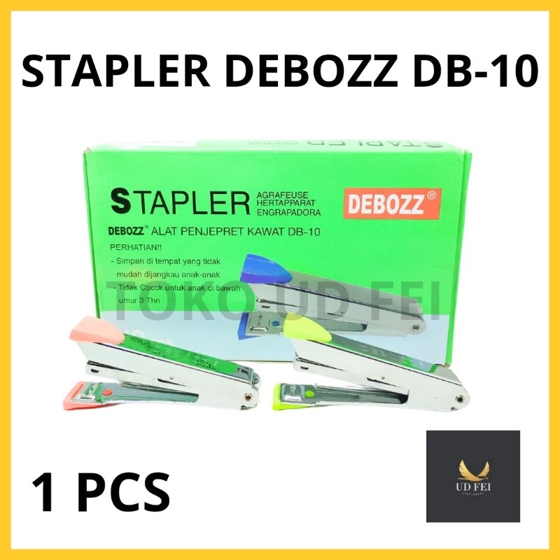 

(1 PCS) Stapler Debozz DB 10/ Alat staples debozz/ staples murah