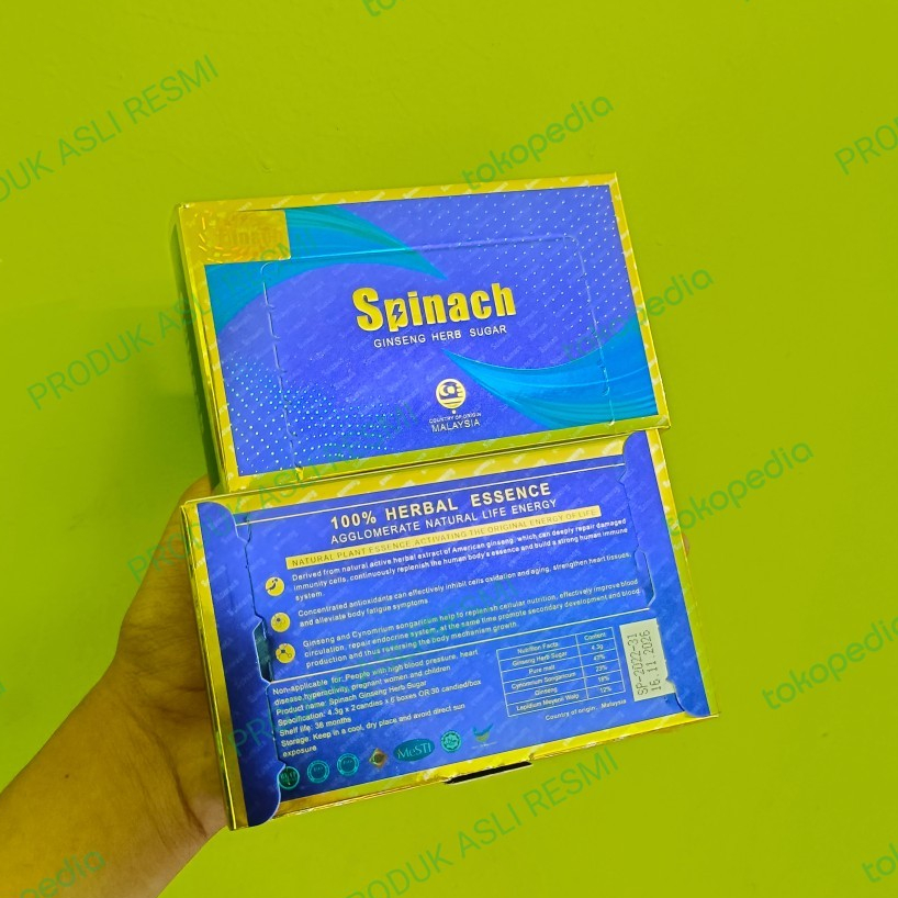 

Bayar di Rumah Permen Spinach Candy Eceran