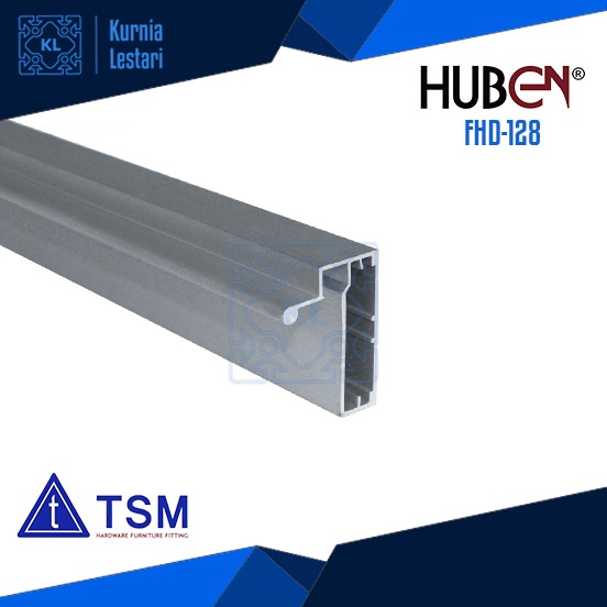 Frame Aluminium Kitchen Set Handle FHD 128 HUBEN TSM 3 Meter