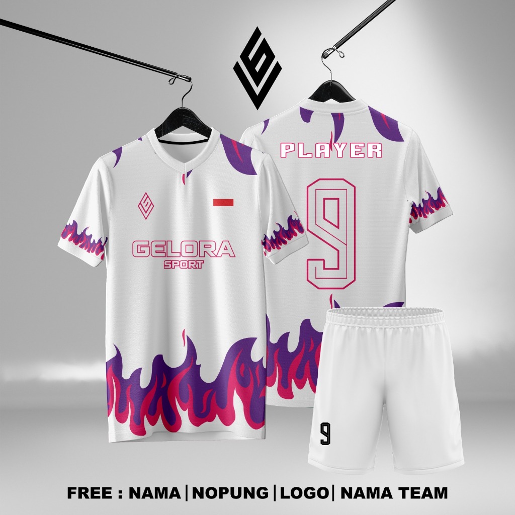 Jersey Futsal printing custom Jersey Futsal setelan jersey Bola printing Jersey bola setelan