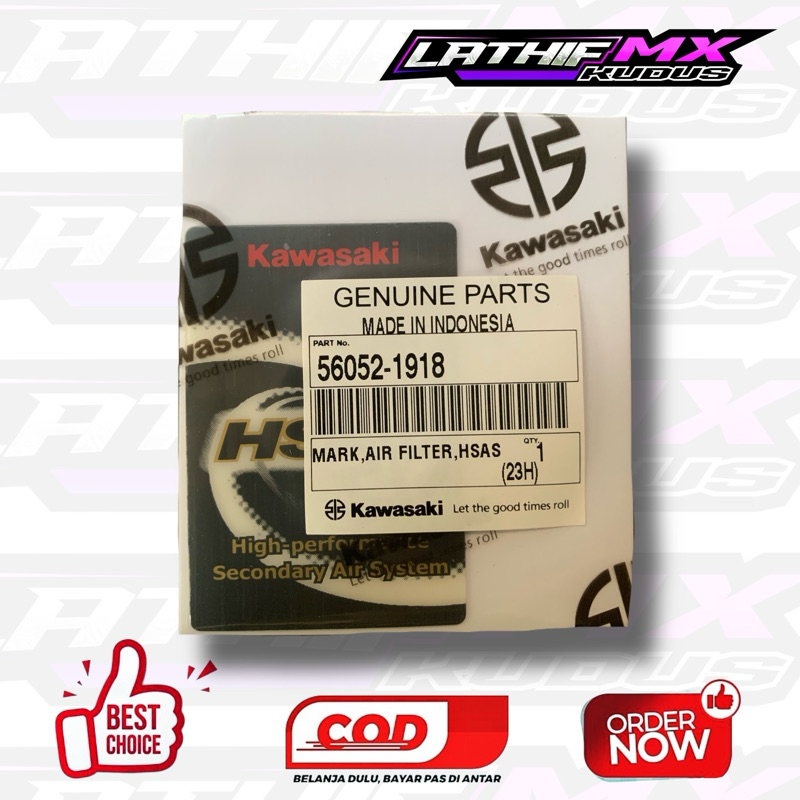 Sticker HSAS Ninja R RR new Rr old zx SS kgp 56052-1918