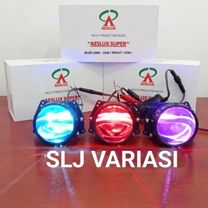 AESLUX SUPER 3 INCH DEVIL EYES, PROJECTOR BILED AESLUX SUPER DEMON EYES