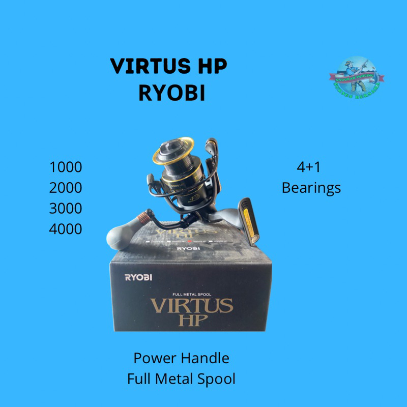 Reel Ryobi Virtus HP 4+1 Power Handle 3000