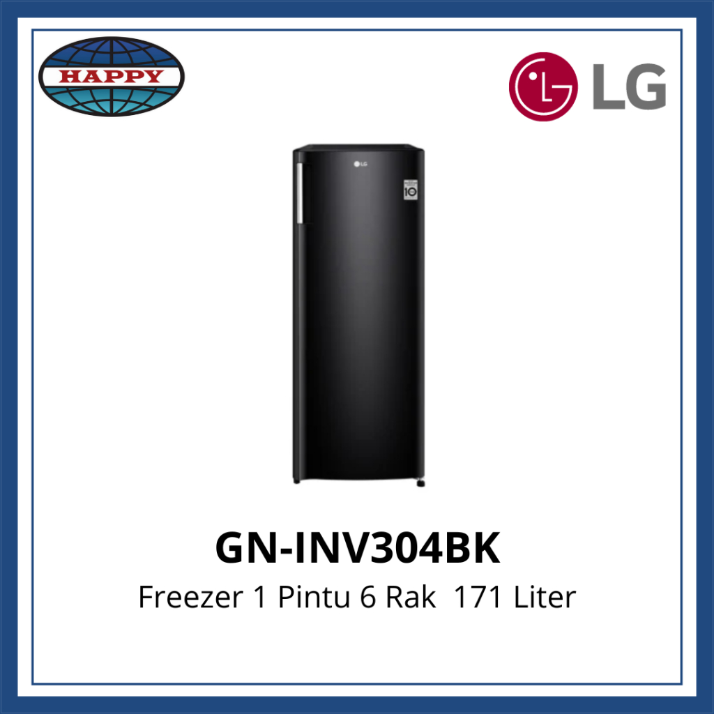 Freezer 6 rak LG INV304BK