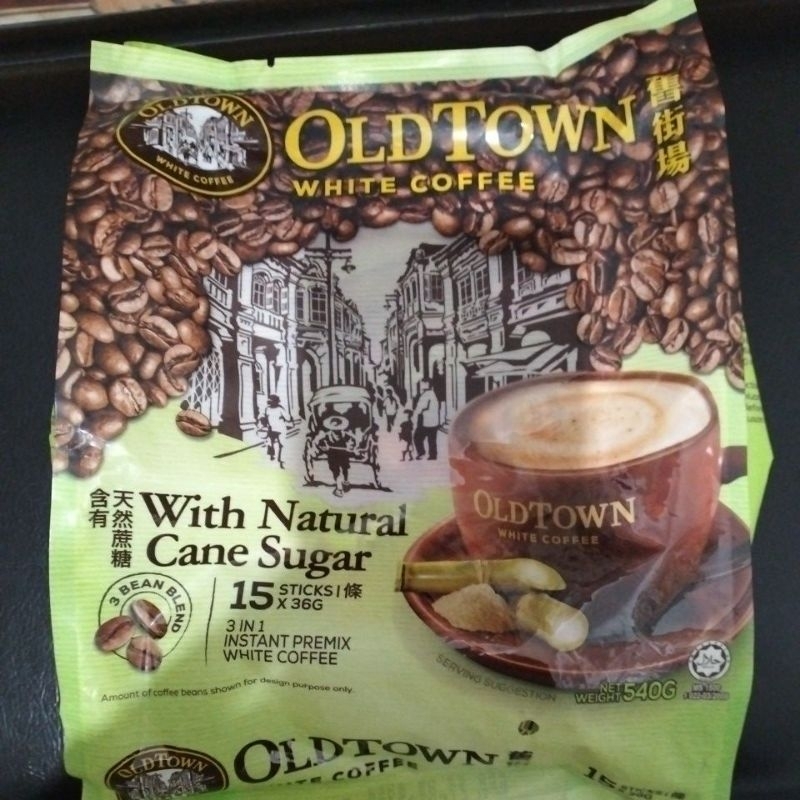 

Oldtown White Coffee Cane Sugar Kopi Malaysia Gula Tebu Asli