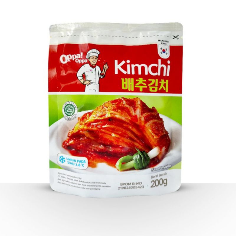 

OPPA KIMCHI INSTAN HALAL MUI & BPOM KOREAN FOOD