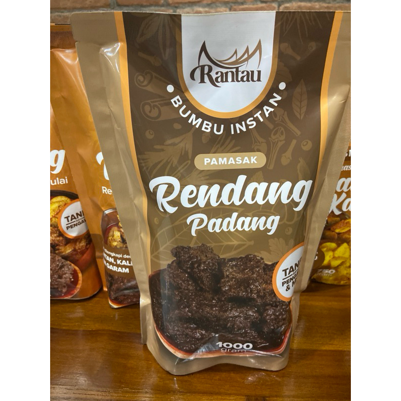 

BUMBU RENDANG INSTAN UNTUK 4 KG DAGING [1000]gram
