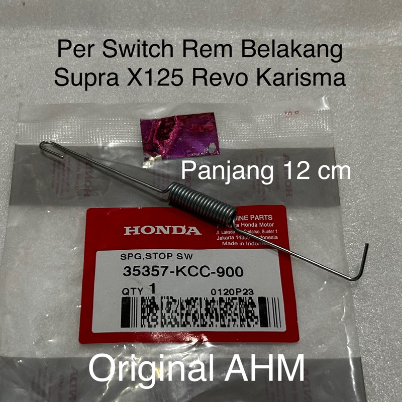 Per Switch Rem Belakang Supa X125 Revo Karisma Ori AHM 35357 KCC 900