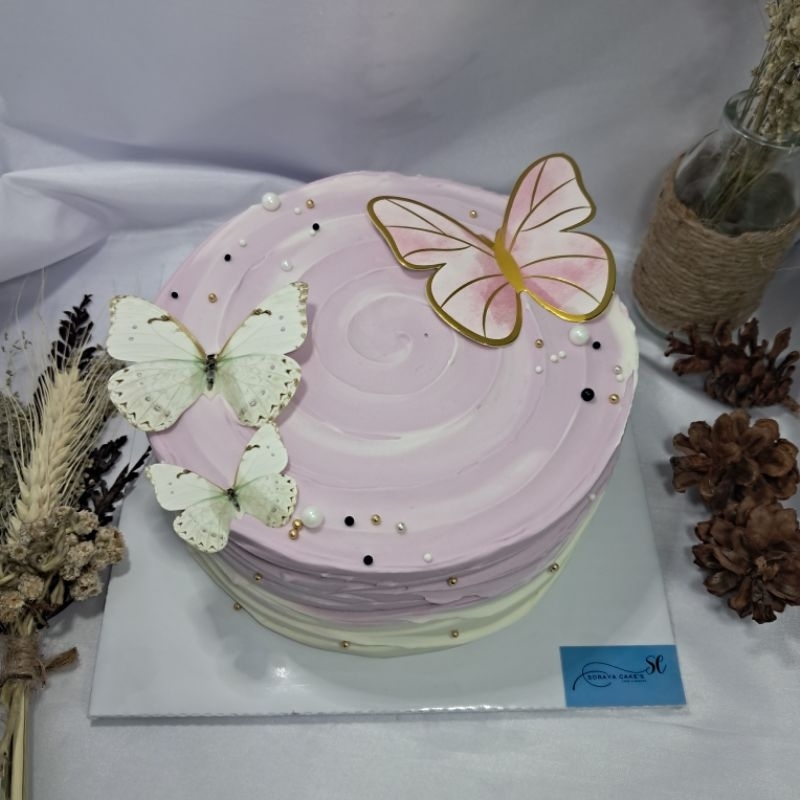 

korean Cake 18 cm depok | bisa request desain |