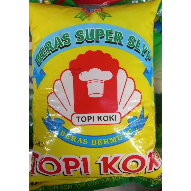 

Beras Premium TOPI KOKI SUPER SLYP 5kg