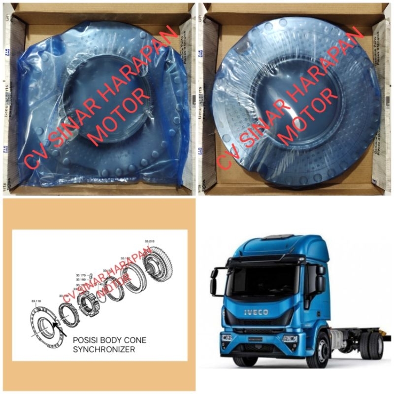 SYNCHRONIZER CONE IVECO 500056945 CLUTCH BODY IVECO 42533455 SYNCHRO