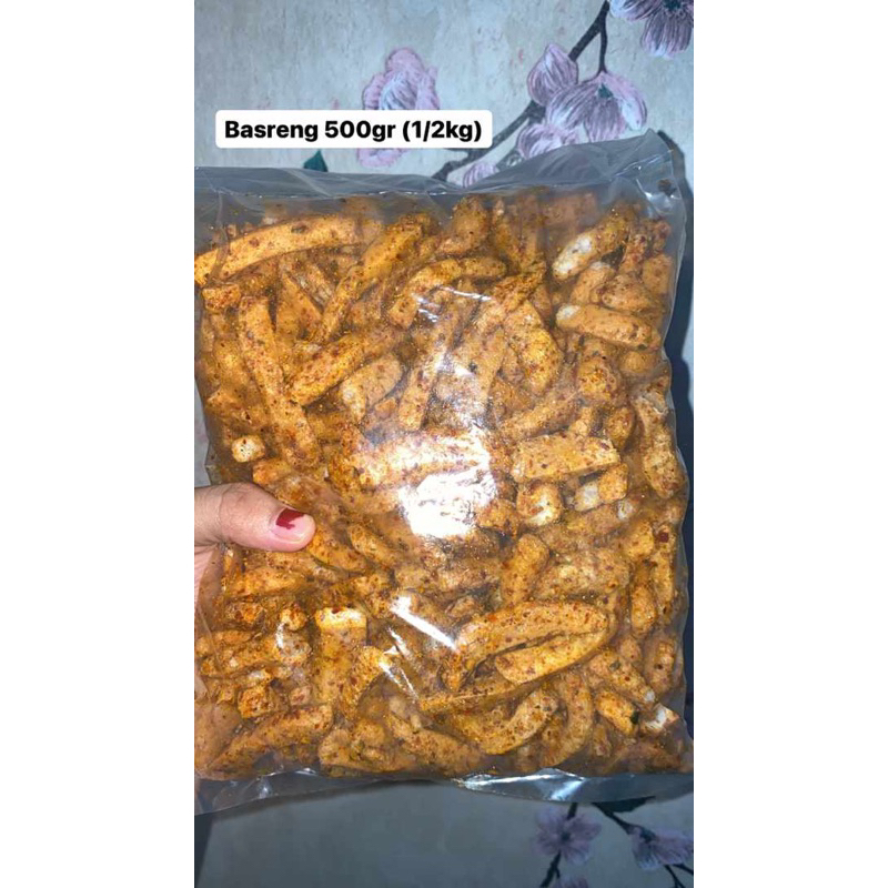 

basreng pedas daun jeruk 500gram