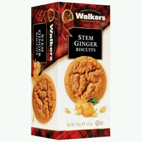 

WALKERS Stem Ginger Biscuits 150g