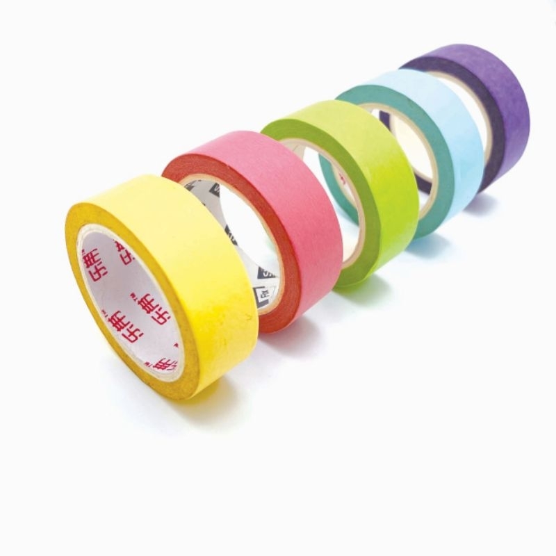 

ISOLASI/WASHI TAPE 0911 WARNA/5 ROLL