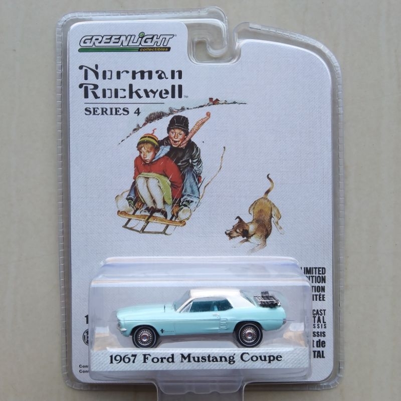 Greenlight 1967 Ford Mustang GT Coupe Norman Rockwell