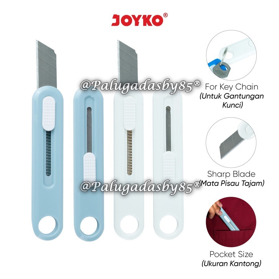 

(1 Biji) GROSIR Cutter JOYKO CU-0512 / Mini Cutter Pemotong Joyko CU-0512 / Cutter Joyko CU 0512 / Cutter Joyko CU0512