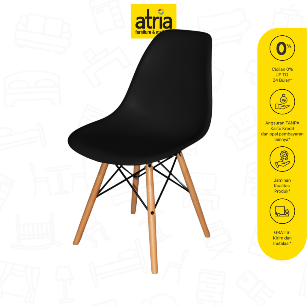 Atria Kursi Minimalis Dekoratif Atria Ragna Chair