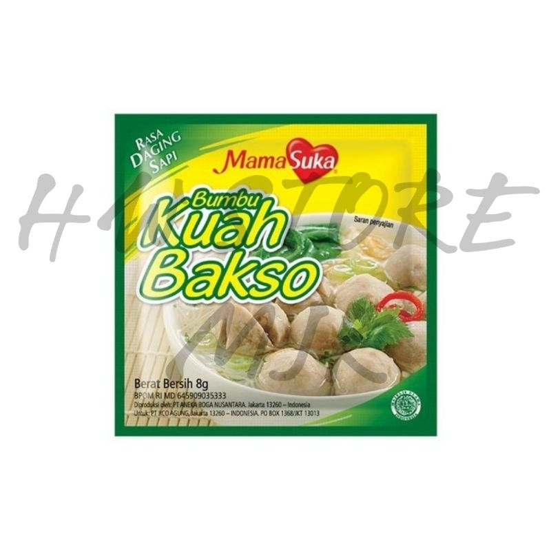 

Bumbu Bakso Mamasuka renceng isi 12
