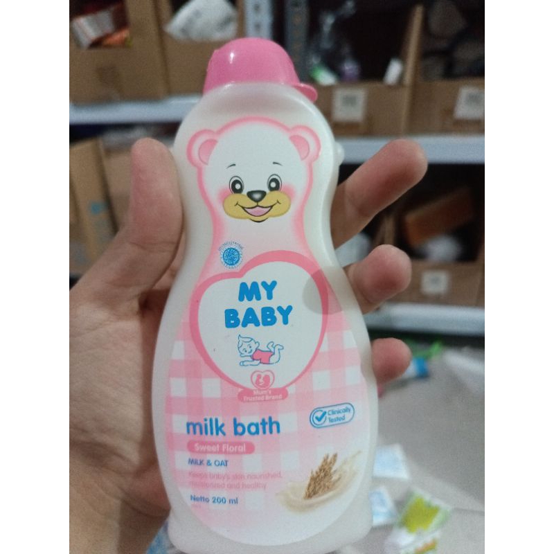 MY BABY Milk Bath Sabun Mandi Cair Bayi