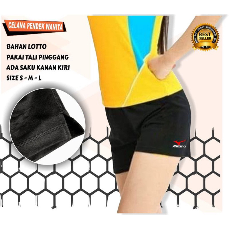 Celana voli mizuno wanita celana pendek bola voli khusus cewek
