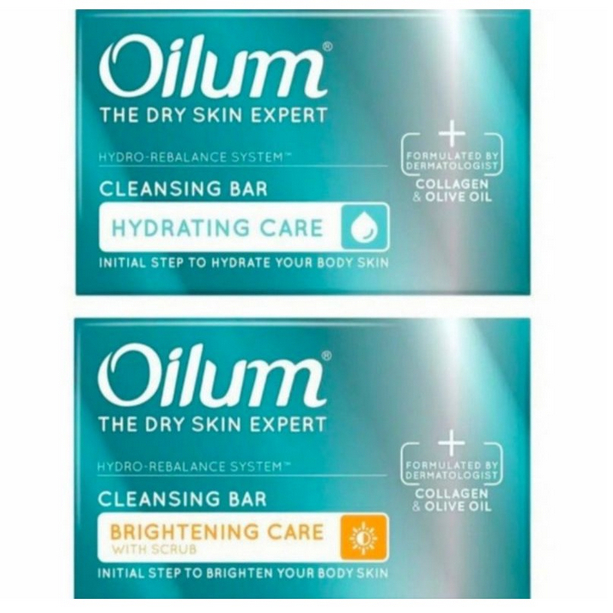 OILUM DRY SKIN CLEANSING BAR SOAP - Sabun Batang // JSELECTIV X JHON KOSMETIK // Pembersih Wajah OIL