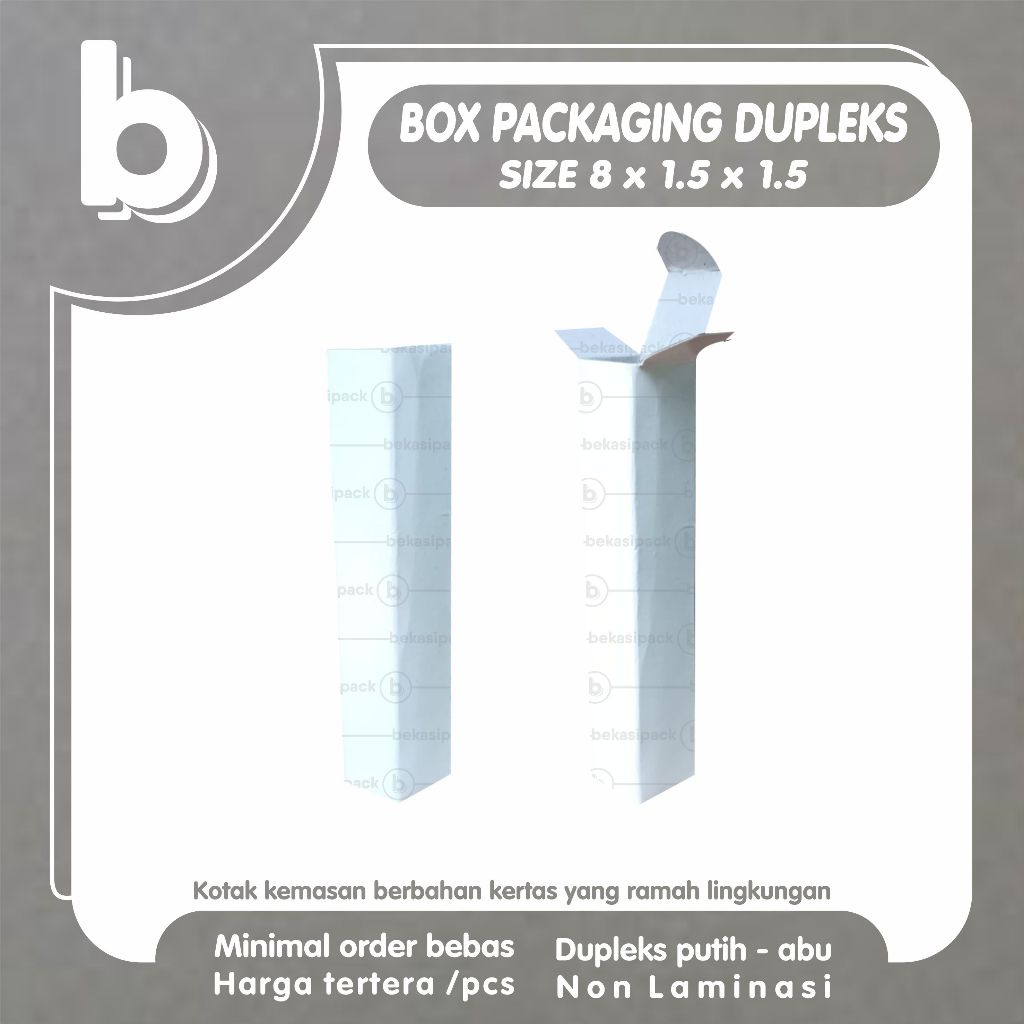 

Box Packaging Dupleks 8x1.5x1.5 I BPD00439