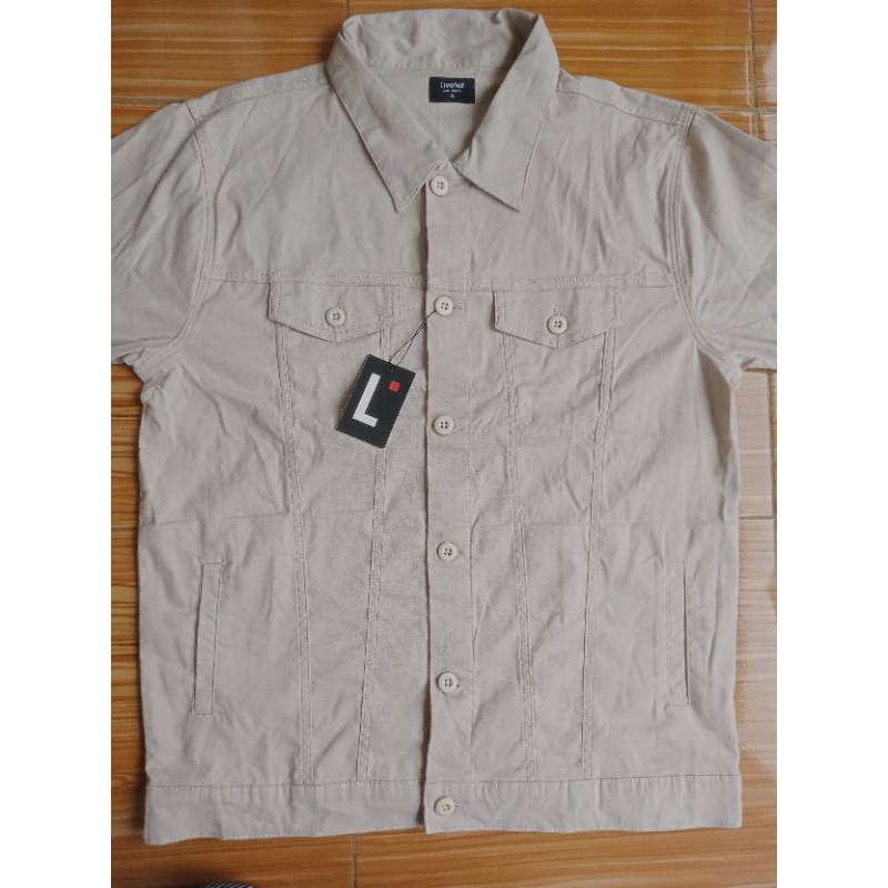 Trucker canvas jacket