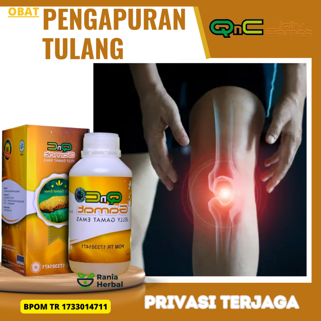 Obat Pengapuran Tulang Lutut dan Sakit Sendi, Obat Tulang Keropos, Obat Tulang Bergeser, Obat Pemuli