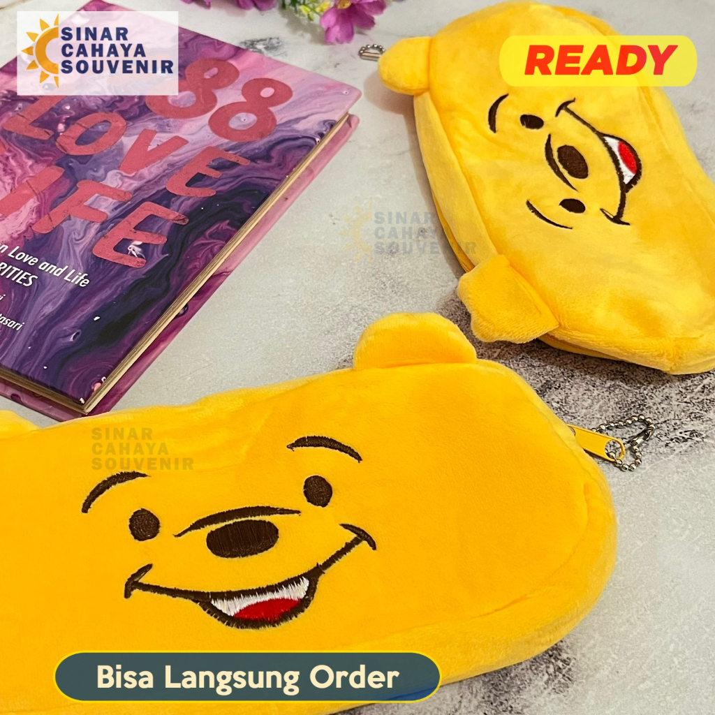 

Kotak Pensil Kain Winnie The Pooh | Tempat Pensil Bulu Lucu Unik Murah Penyimpanan ATK Terlucu