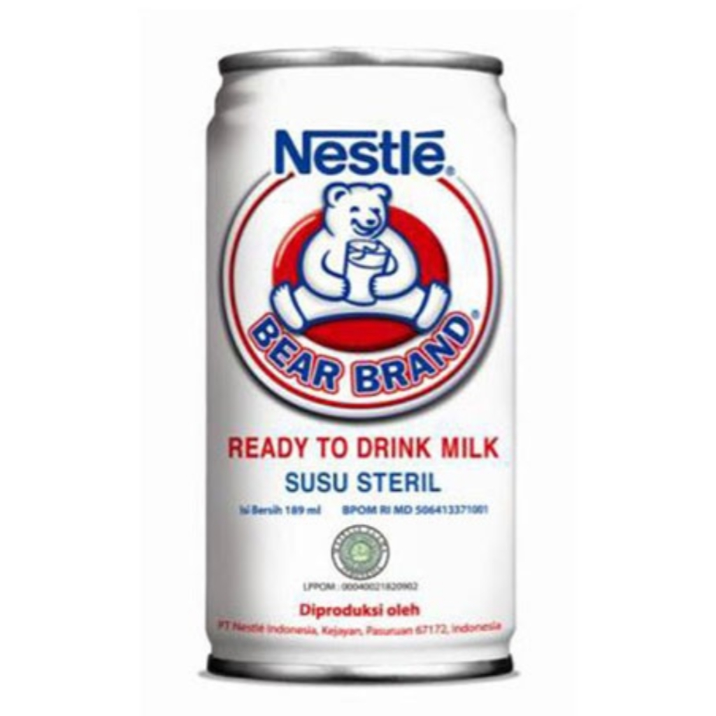 

BEAR BRAND READY TO DRINK 189 ML - SUSU