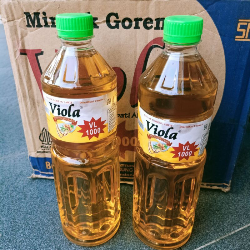 

Minyak Goreng Viola Botol VL1000 (isi 900ml) Per dos (isi 12 botol) EXP Des 2025