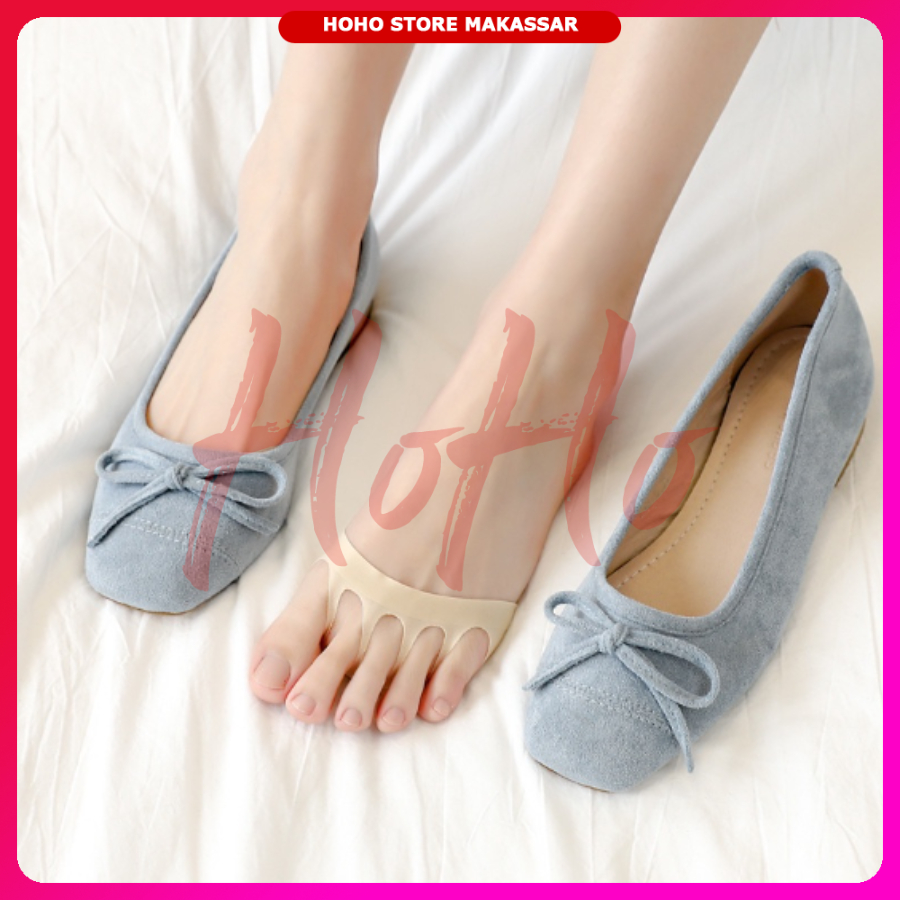 Bantalan Sepatu Busa Bantal Kaki Depan Anti Lecet Insole Sol Dalam Sepatu Five Fingers Socks - BANB1