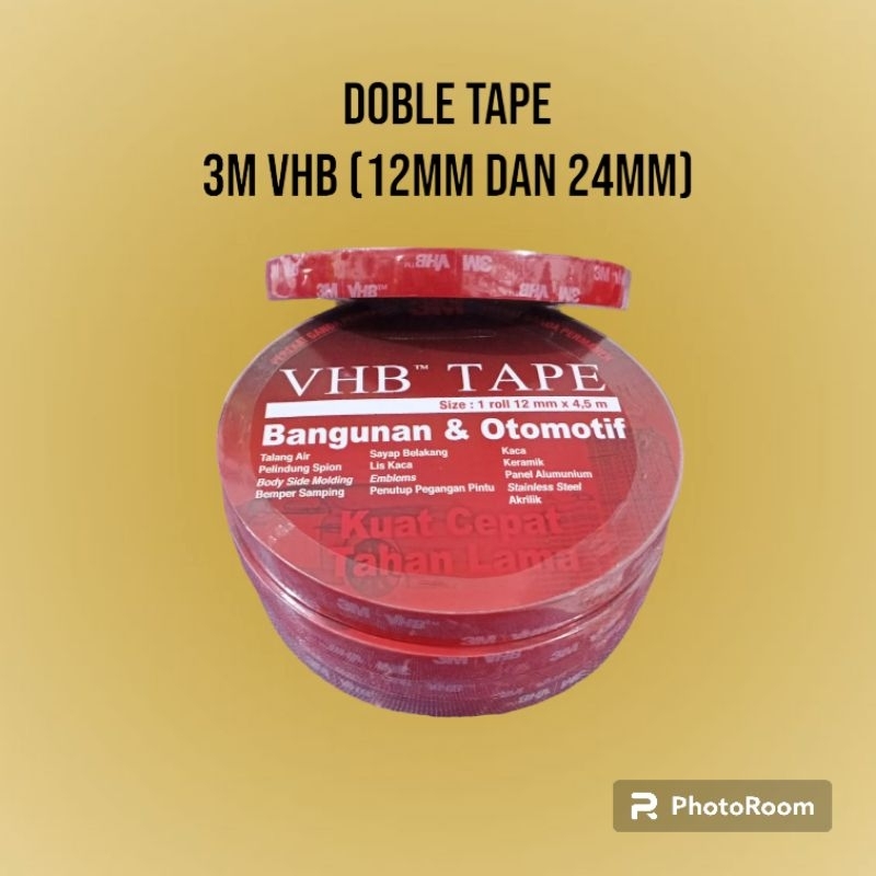 

DOUBLE TAPE 3M VHB (12mm,dan 24mm)