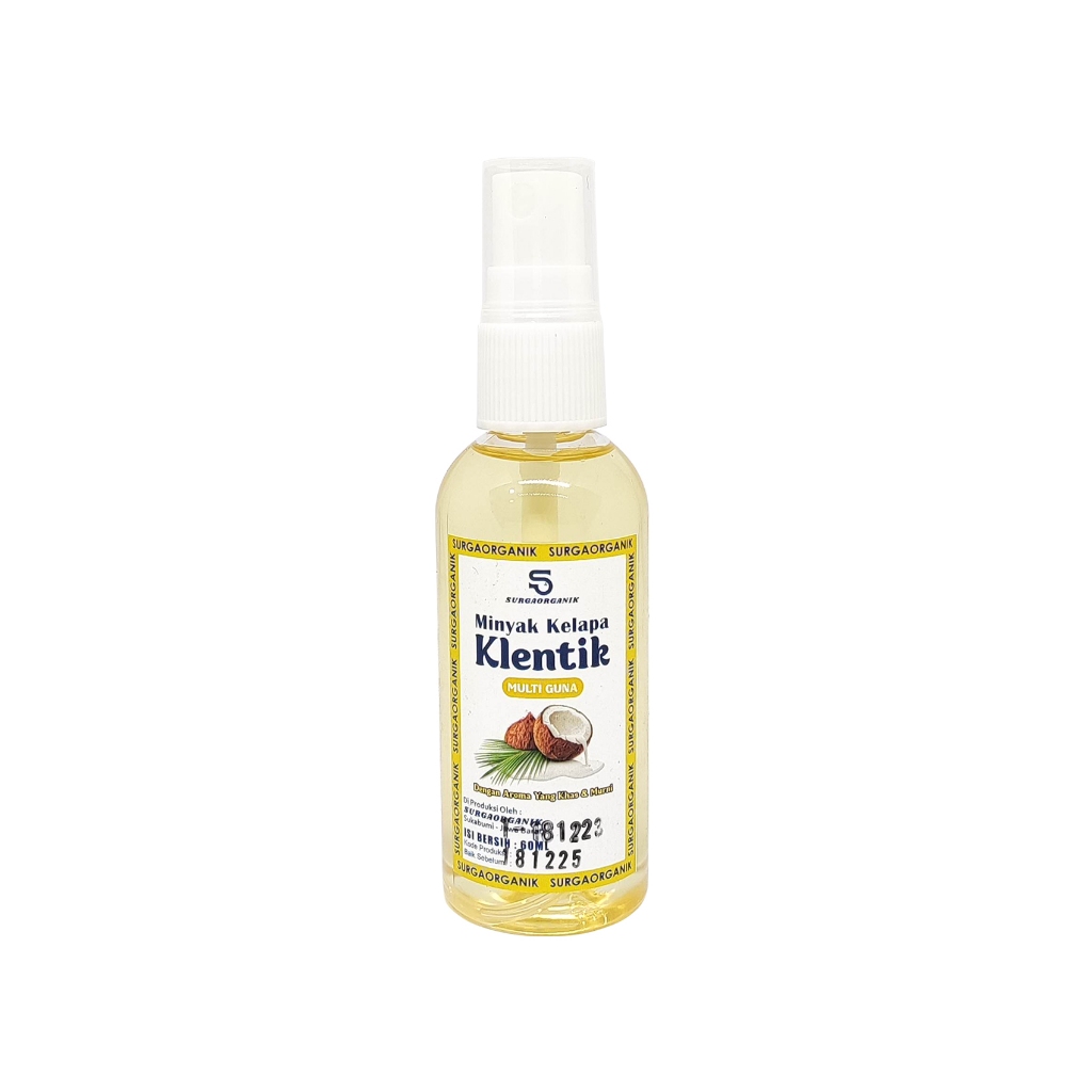 

minyak kelapa murni 60 ml spray klentik kelentik