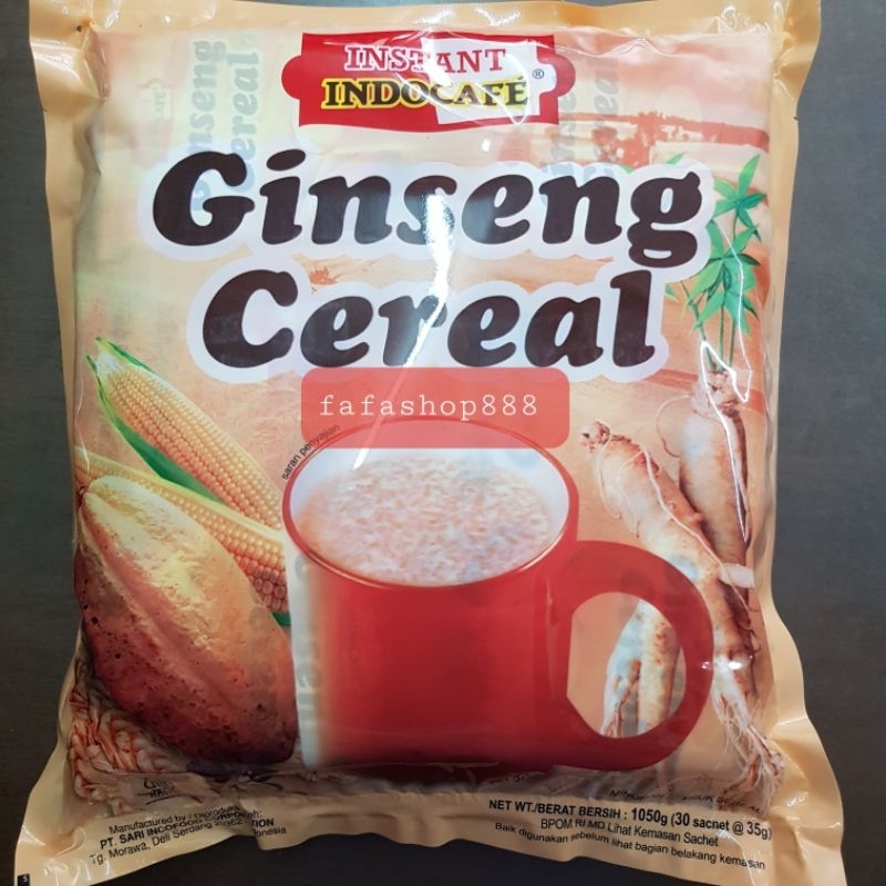 

Ginseng cereal 30sachet @35g