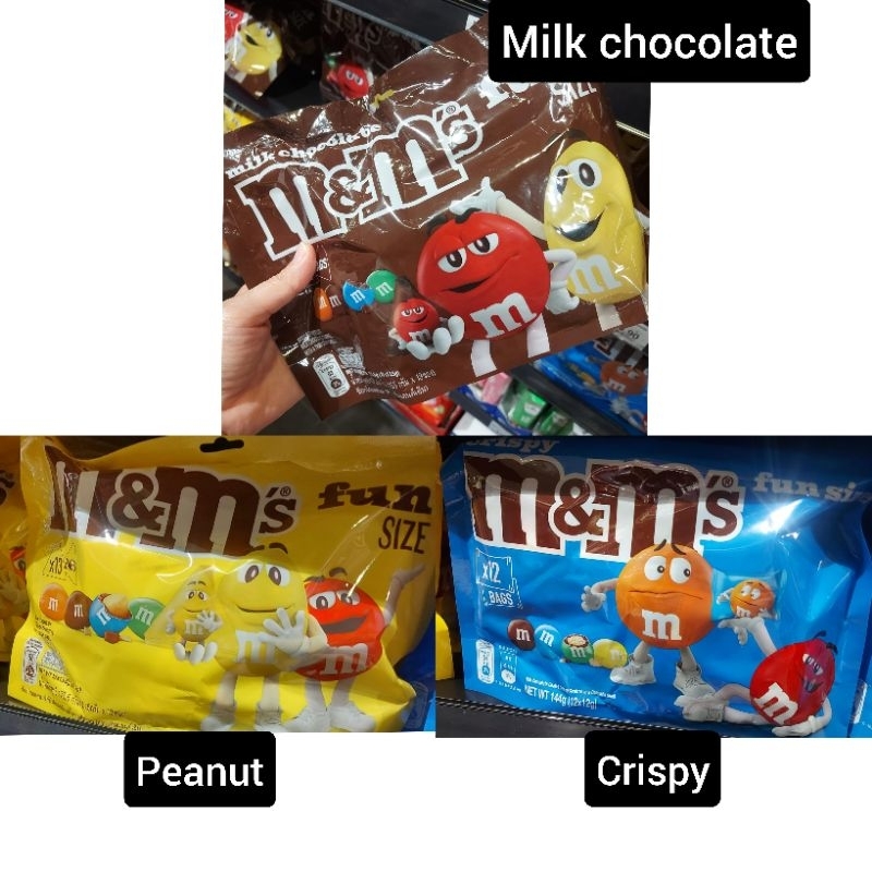 

Chocolate M&M coklat mm fun size (Po penang)