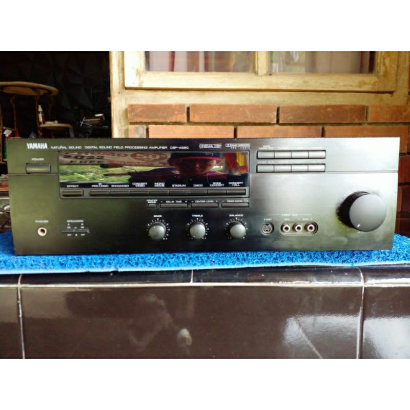 AMPLIFIER BUILT UP YAMAHA DSP-A590 ORIGINAL MULUS