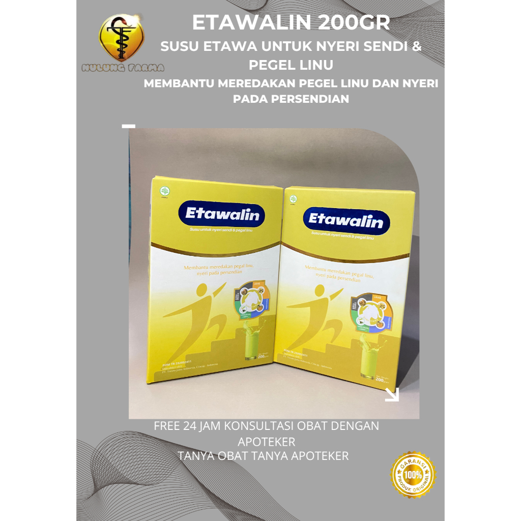 

ETAWALIN 200GR SUSU KAMBING ETAWA UNTUK NYERI SENDI DAN PEGEL LINU