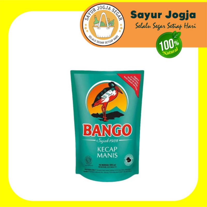 

Kecap BANGO 520 ml kemasan pouch