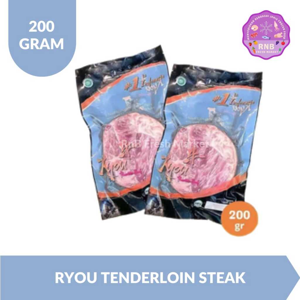 

Ryou Tenderloin Steak Netto 200 Gram