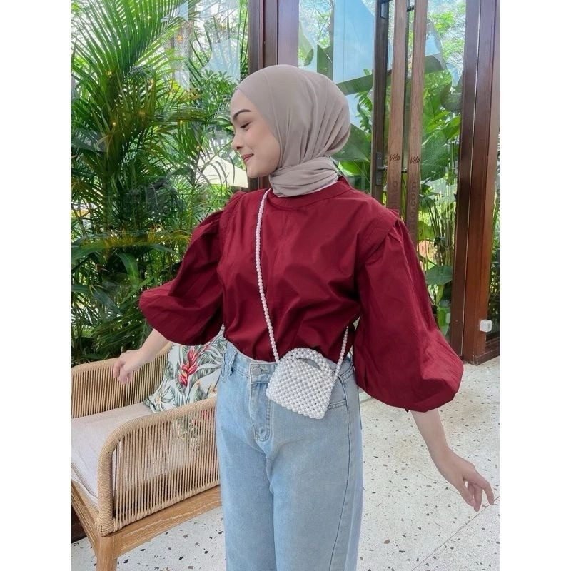 Moni Blouse Katun Poplin