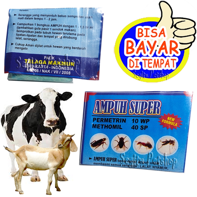 Obat Kutu Sapi Kambing Pembasmi Parasit Tungau Lalat Ampuh Super