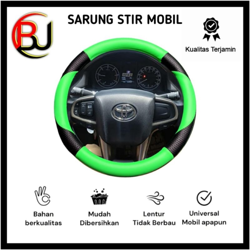 Sarung Stir Mobil honda jazz, Cover stir honda jazz, ukuran M
