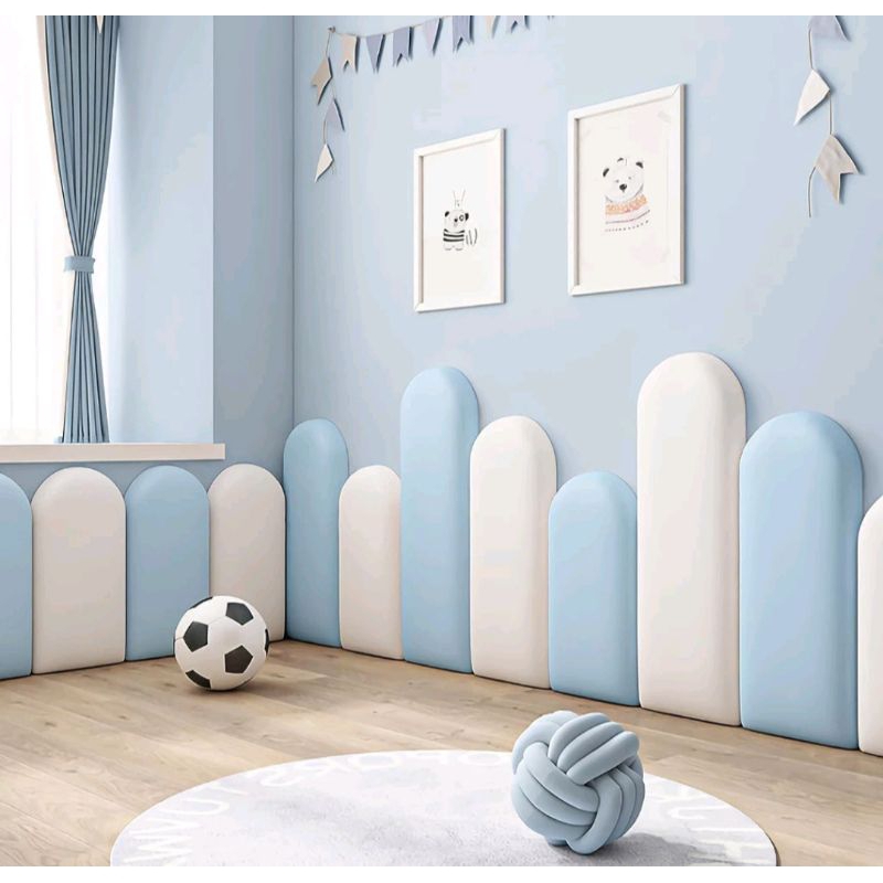 PROMO Headboard wall panel oval 3D ORIGINAL design,Headboard Hiasan Kamar, Hiasan Dinding, Sandaran 